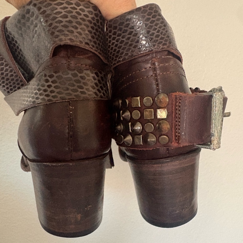 FREEBIRD by Steven Shena Ankle Boot Bootie Sz 10 - Picture 4 of 12